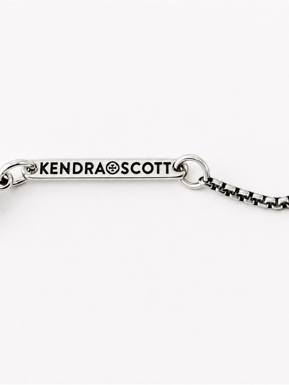 Kendra Scott Silver Multi-Strand Lapis Blue Pendant Necklace - Picture 3 of 6